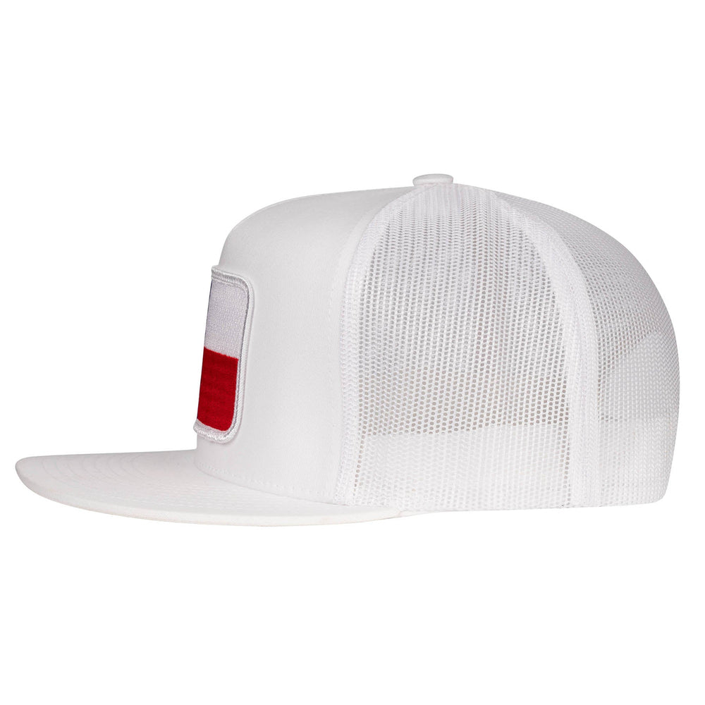 
                  
                    Lazy J Ranch White Texas Elevation Classic Five Panel Trucker Hat-Lazy J Ranch Wear
                  
                