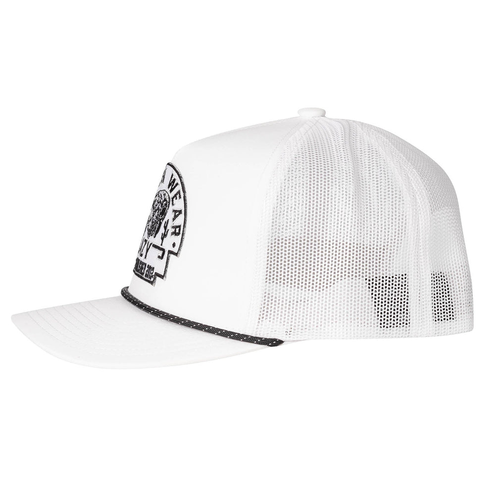 
                  
                    Lazy J Ranch White Arrowhead Performance Rope Trucker Hat-Lazy J Ranch Wear
                  
                