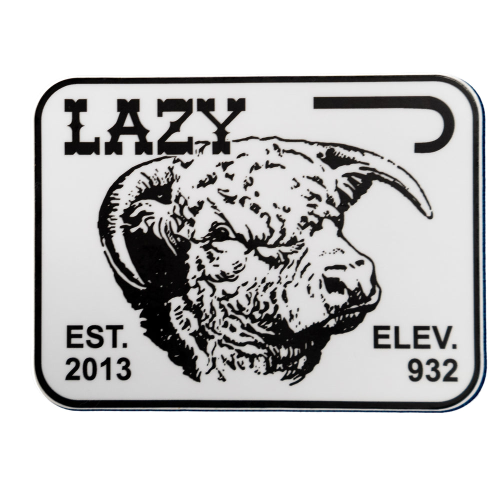 Lazy J Ranch Wear Willow Park Sticker-WILLOWSTICK