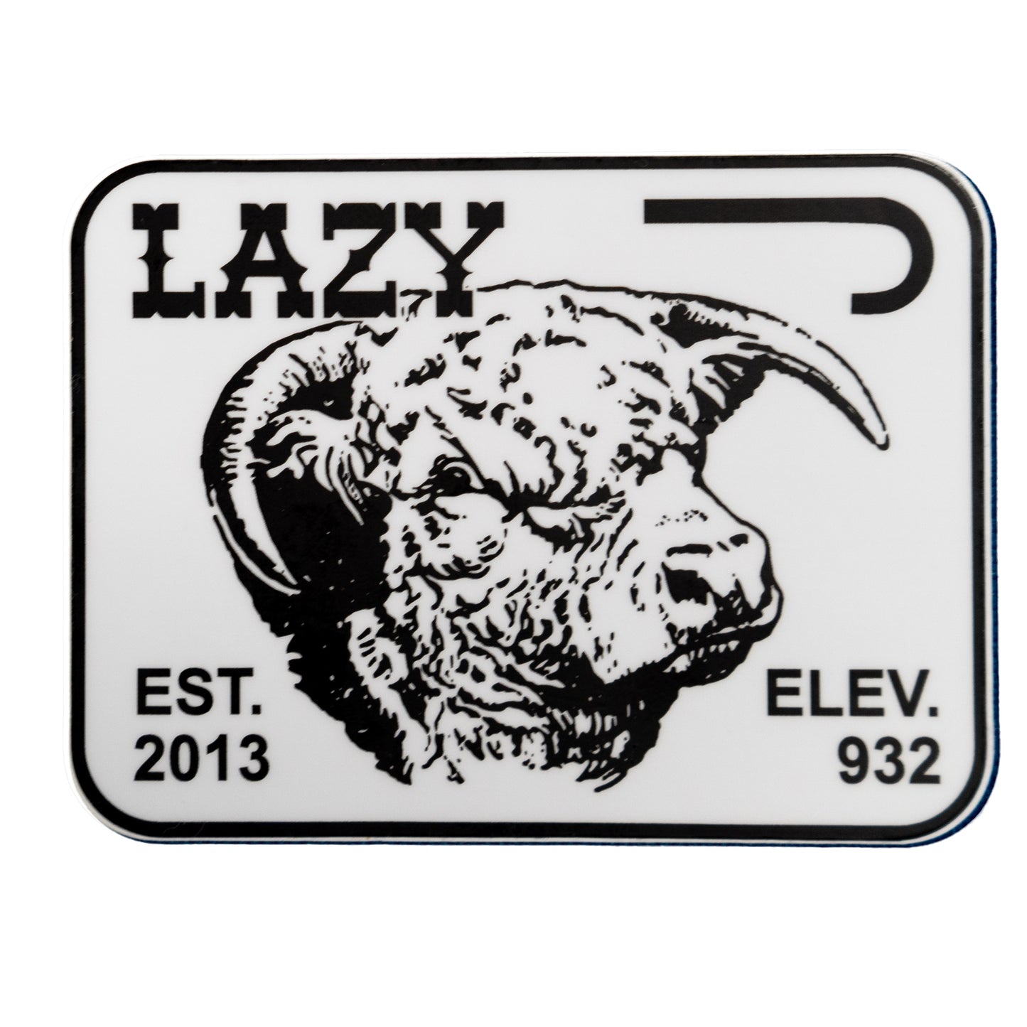 Lazy J Ranch Wear Willow Park Sticker-WILLOWSTICK