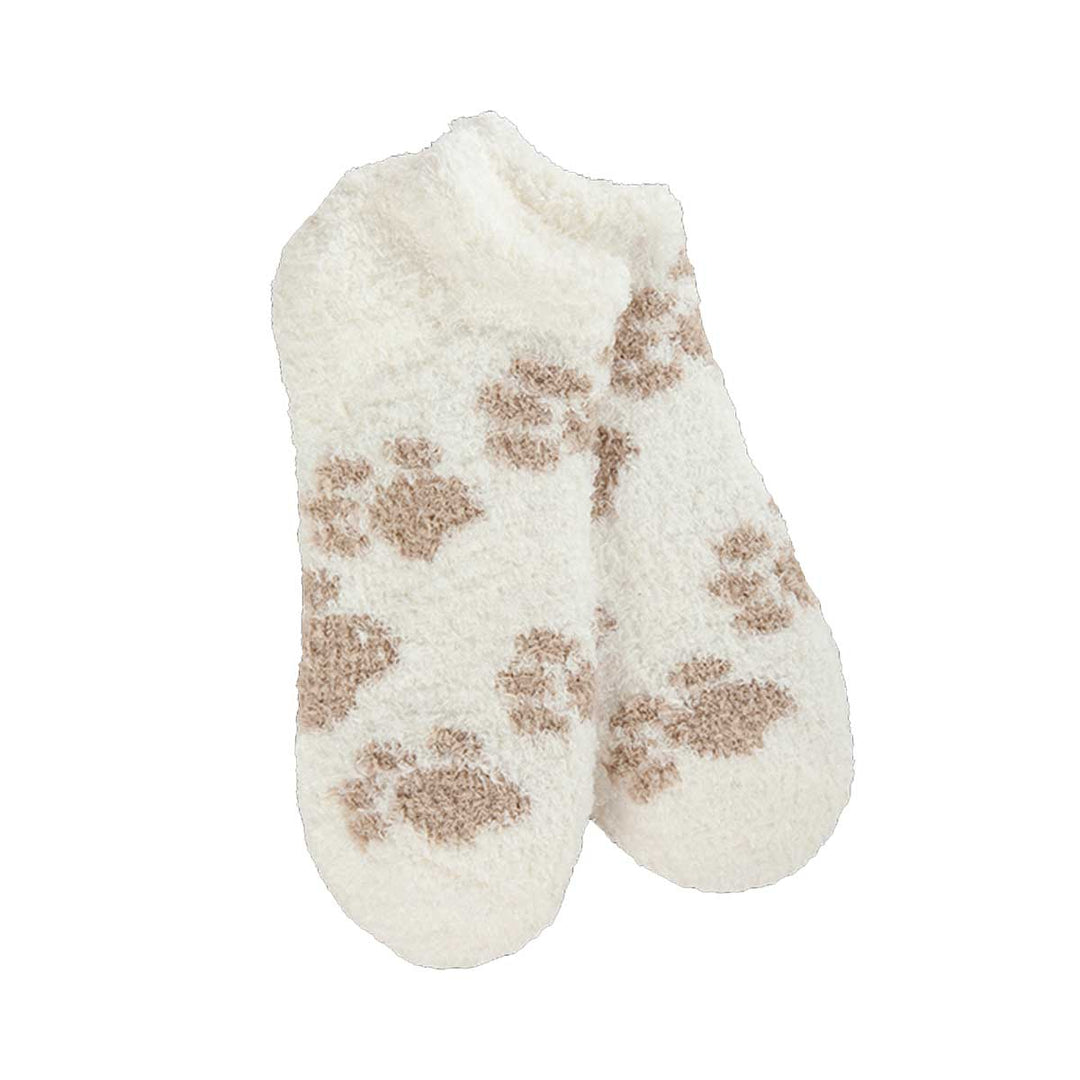 Crescent Sock Co. Women's Softest Cozy Low Socks - Stone Paw
