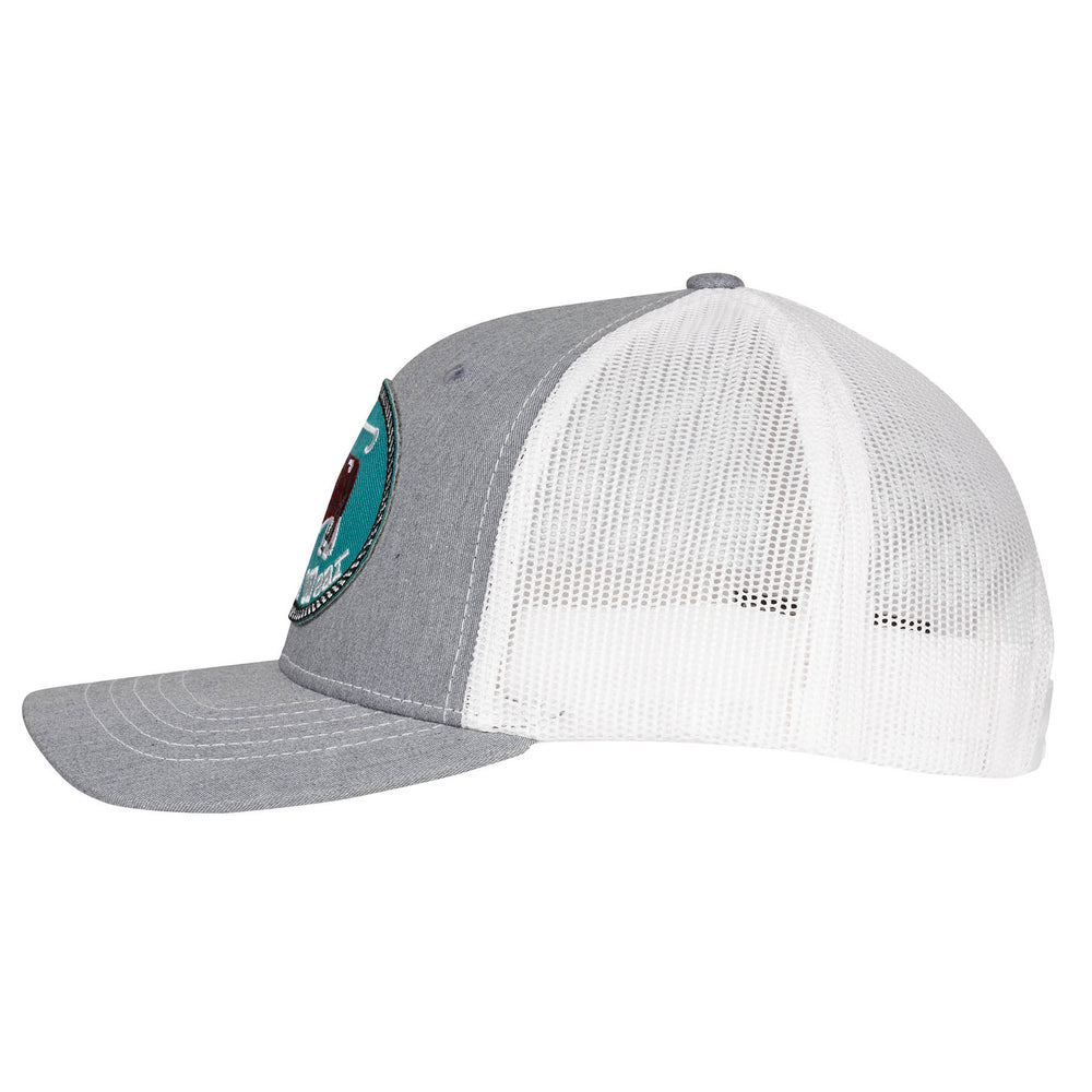 
                  
                    Lazy J Ranch Heather & White Original Buckle Youth Patch Hat-YTHHWJ
                  
                