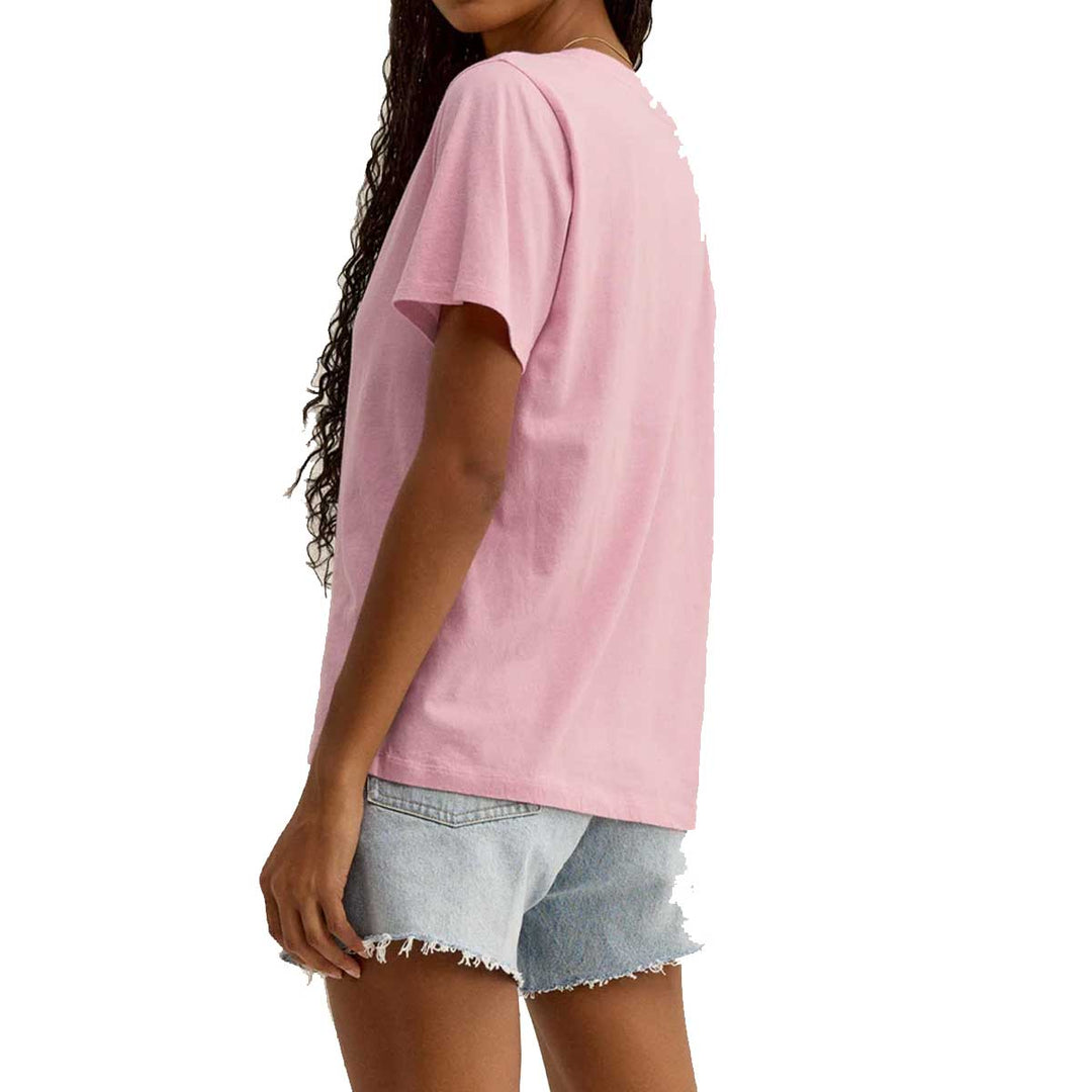 Z Supply Women's Girlfriend V-Neck T-Shirt - Peony