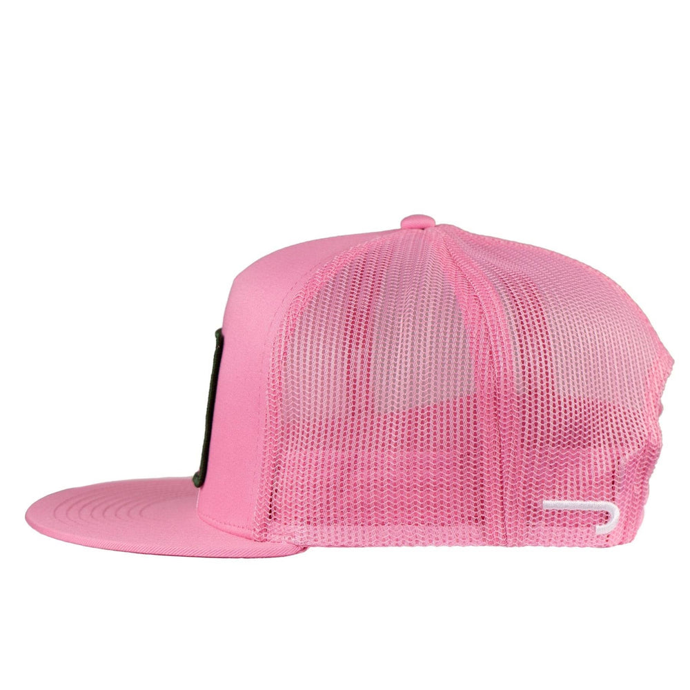 
                  
                    Lazy J Ranch Pink Breakaway Patch Classic Five Panel Trucker Hat-Lazy J Ranch Wear
                  
                