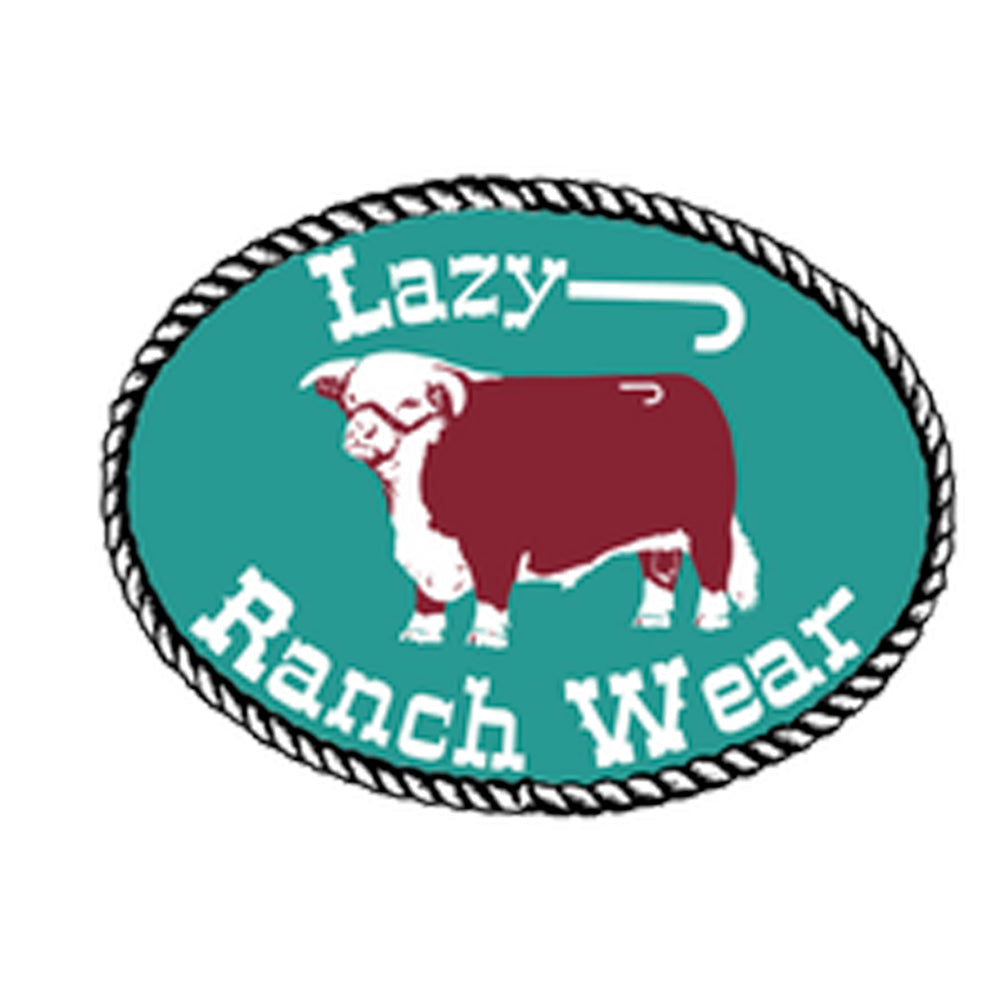 
                      
                        Lazy J Ranch Wear Original Patch Hereford Sticker
                      
                    