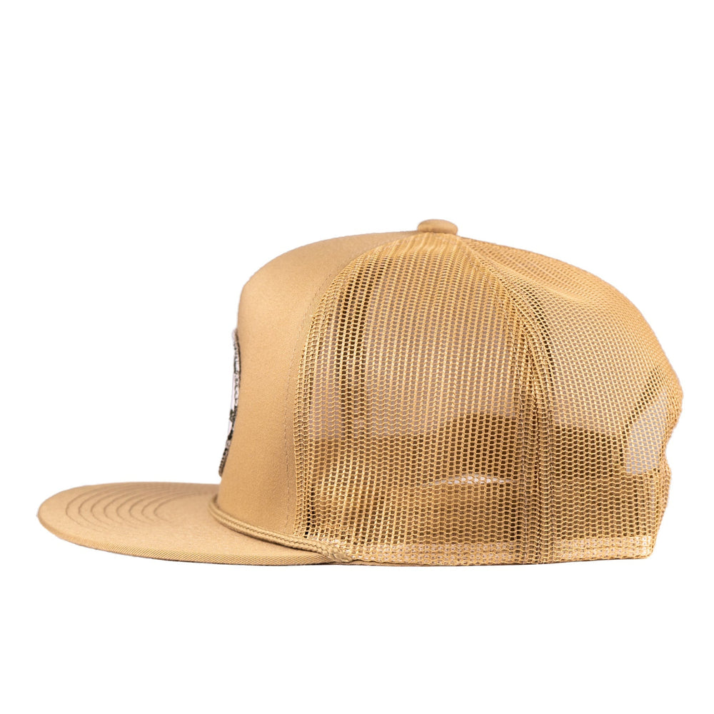 
                  
                    Lazy J Ranch Tan Olive Iconic Breed Patch Classic Rope Trucker Hat-Lazy J Ranch Wear
                  
                