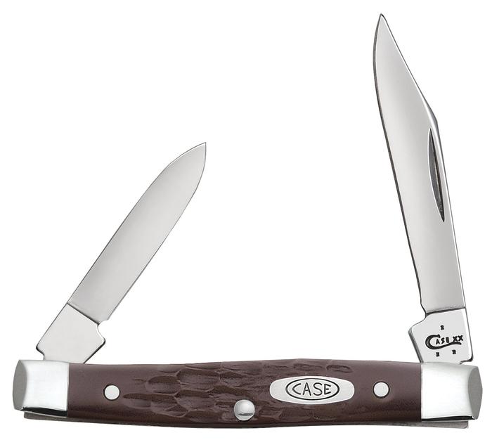 Case Knives Small Pen Knife - Brown Synthetic
