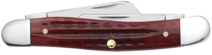 Case Knives Pocket Worn Old Red Bone Corn Cob Jig Medium Stockman