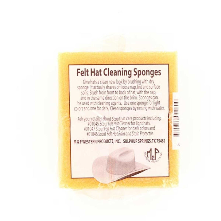 M & F Western Products Hat Cleaning Sponges