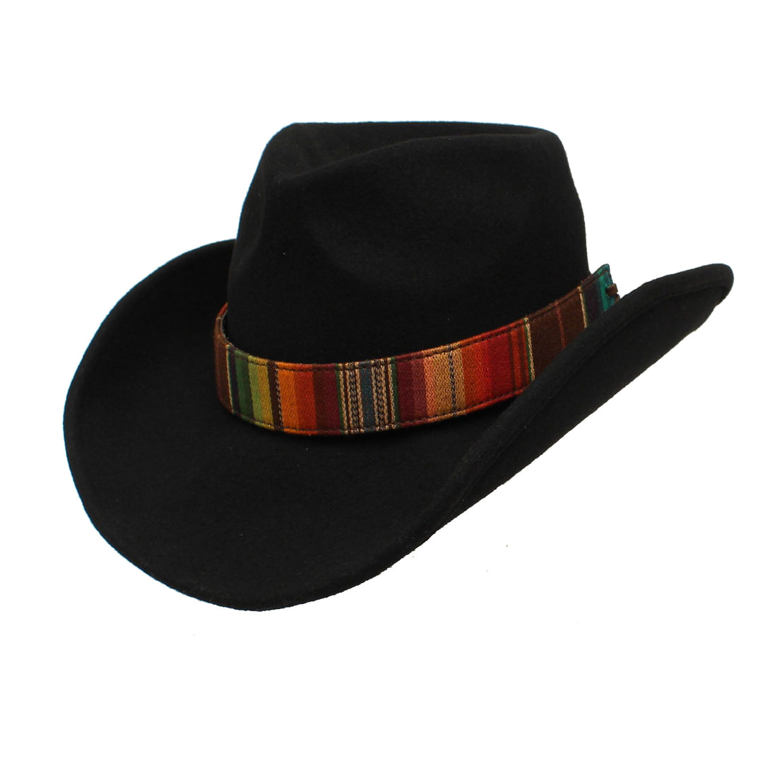 M & F Western Women's Twister Serape Suede Hatband