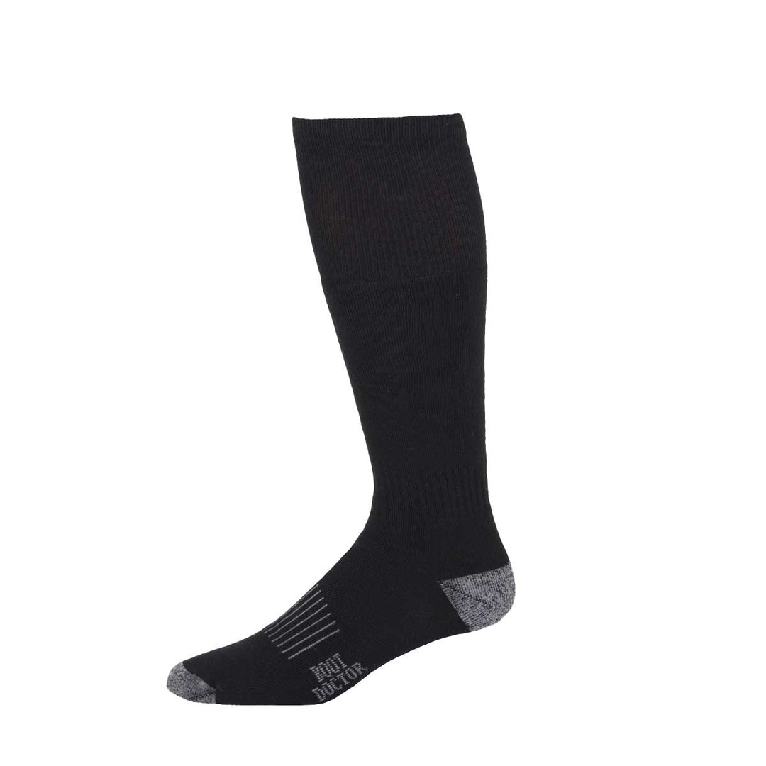 M & F Western Men's Boot Doctor Cushioned Socks - Black