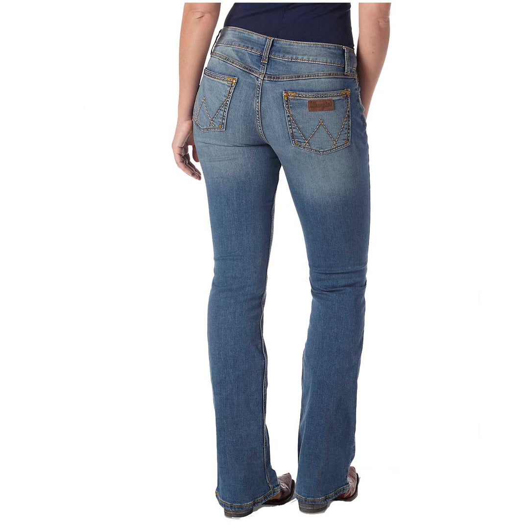 Wrangler Women's Retro Mae Boot Cut Jeans - KM Wash