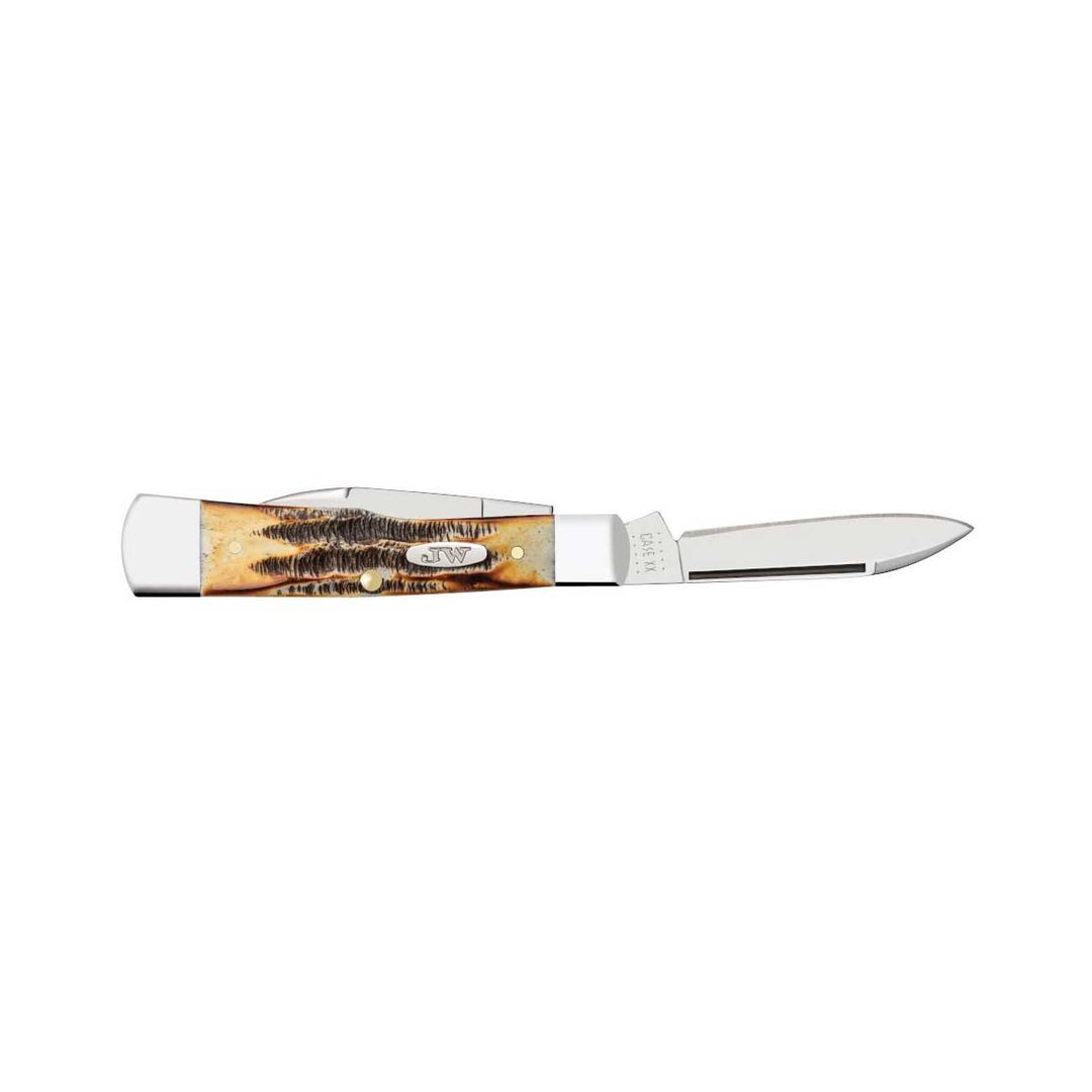 Case Knives John Wayne Gunstock Knife - 6.5 BoneStag – Lazy J Ranch Wear  Stores