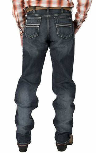 Cinch Men's Relaxed Fit White Label Jeans - Dark Stonewash - Lazy J Ranch Wear