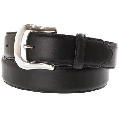 Tony Lama Black Classic Calf Strap Belt - Lazy J Ranch Wear