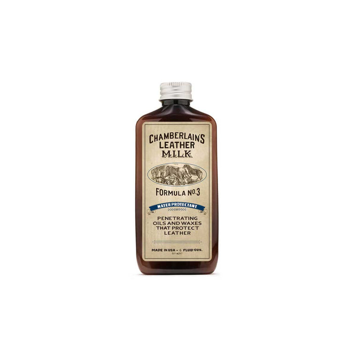Chamberlain's Leather Milk Water Protectant No. 3 – Premium Leather Protector - 6 oz