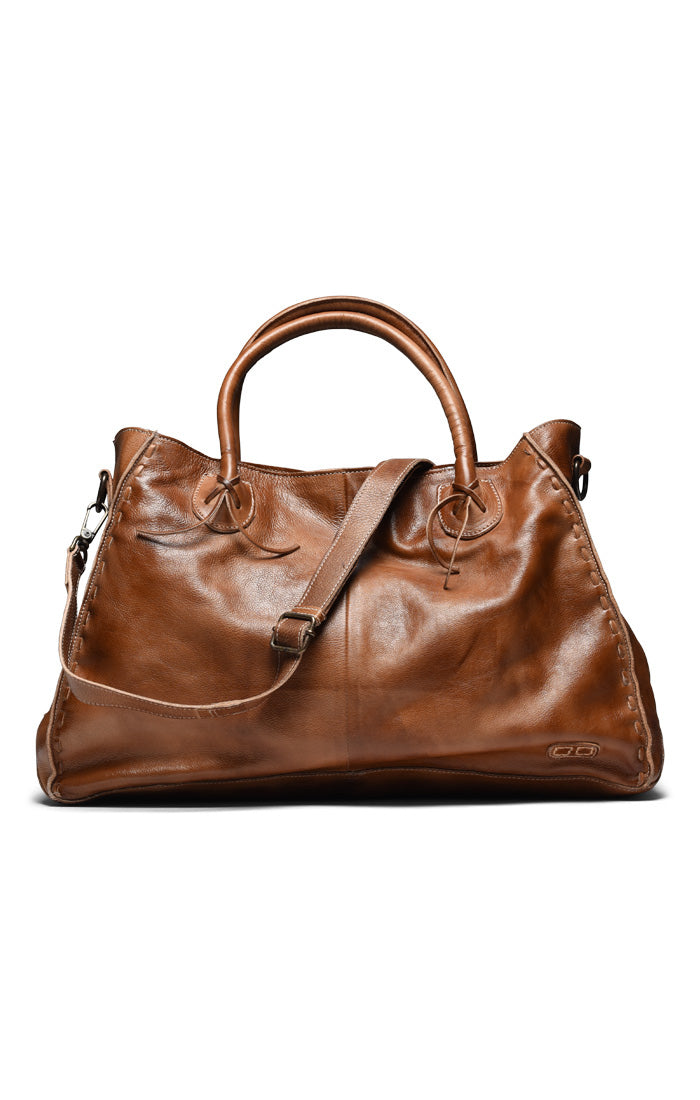 BedStu Rockaway Large Leather Bag