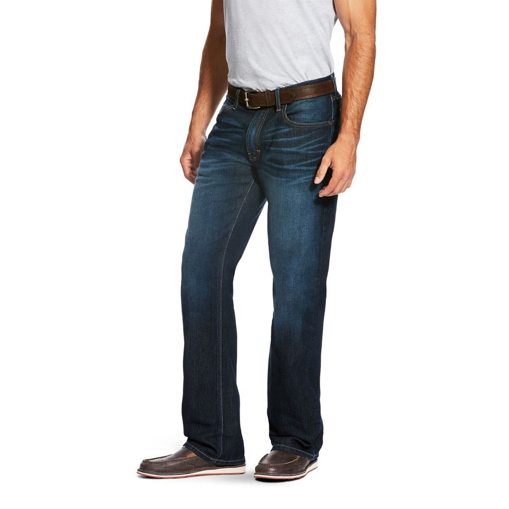 Ariat Men's M5 Low Rise Slim Durham Straight Stretch Jeans