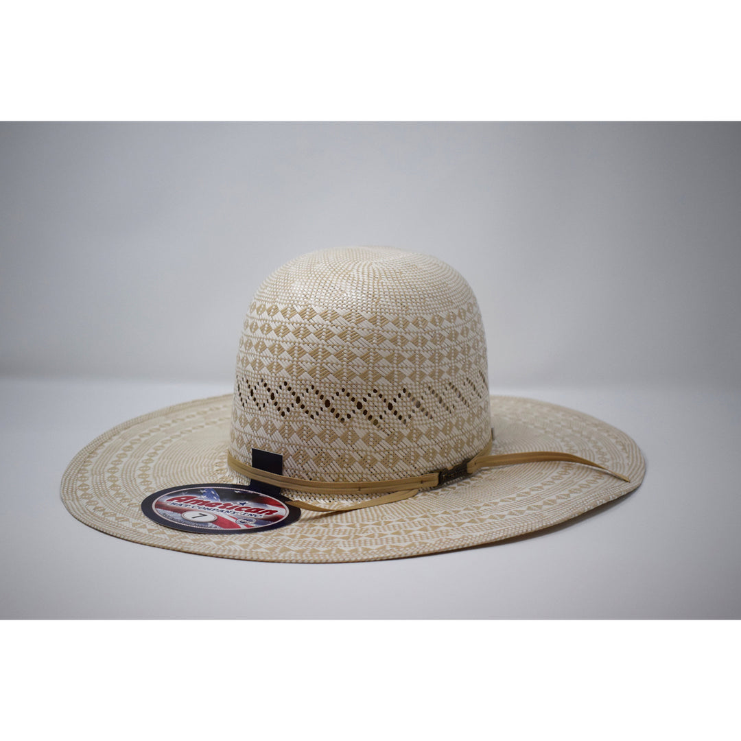 American Hat Co. Diamond Weave Straw Hat
