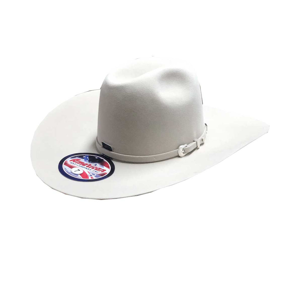 American Hat Co. Men's 7X Felt Cowboy Hat - 4 1/4 Brim Silver Belly – Lazy  J Ranch Wear Stores