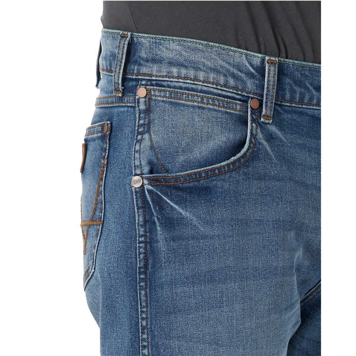 Wrangler Men's Retro Slim Fit Straight Leg Jeans - Holstein