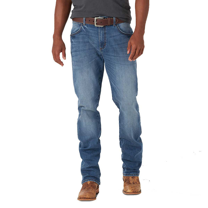 Wrangler Men's Retro Slim Fit Straight Leg Jeans - Holstein