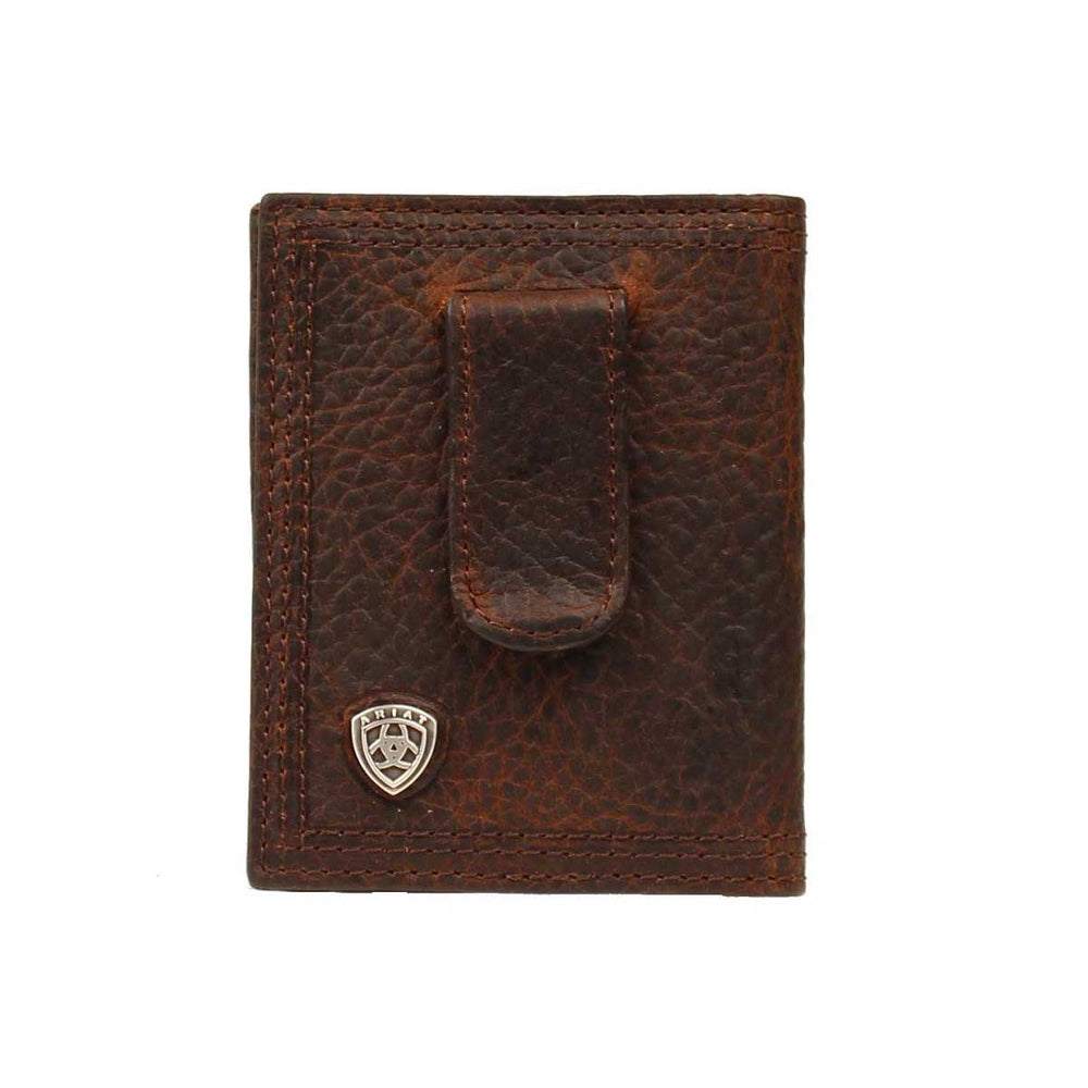 M&F Western Ariat Men's Performance Work Bifold Wallet with Money Clip