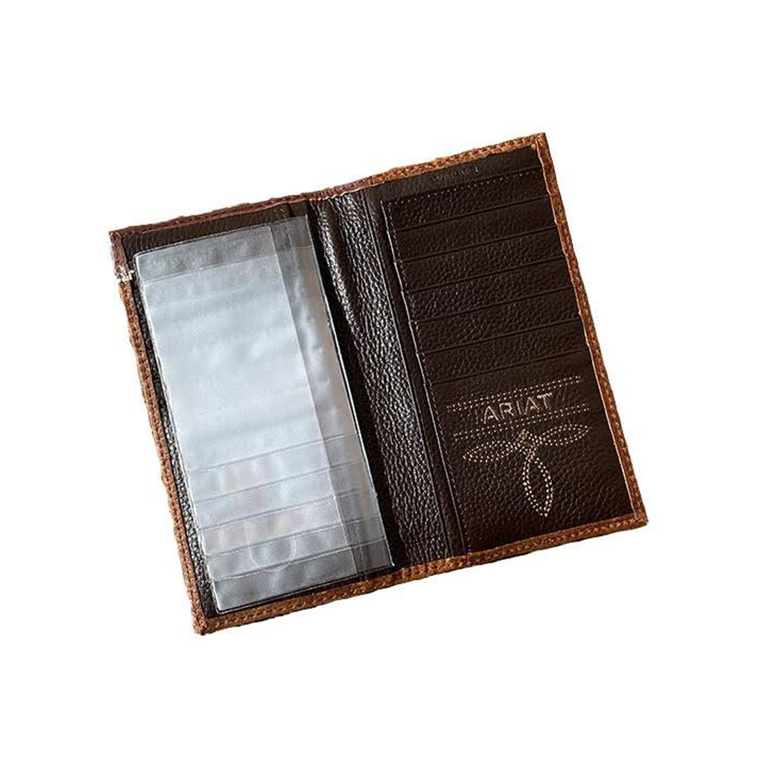 Ariat Men's Diamond Cutout Rodeo Wallet
