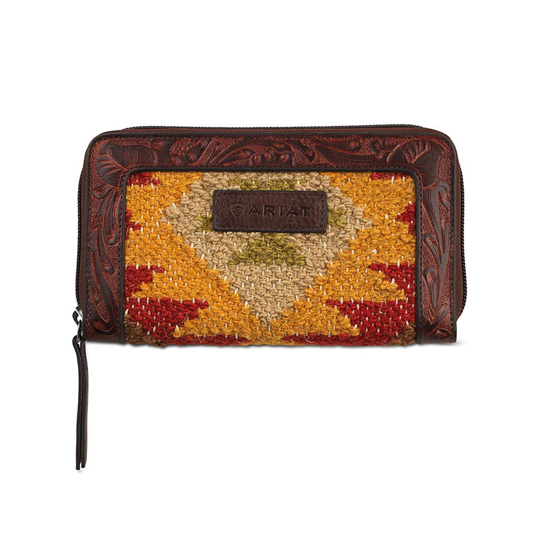 Ariat Brynlee Style Multi Colored Aztec Print Wallet