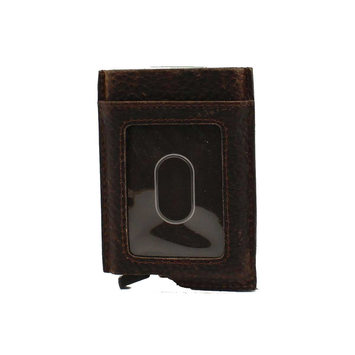 M & F Western Men's Leather 3D Smart Wallet