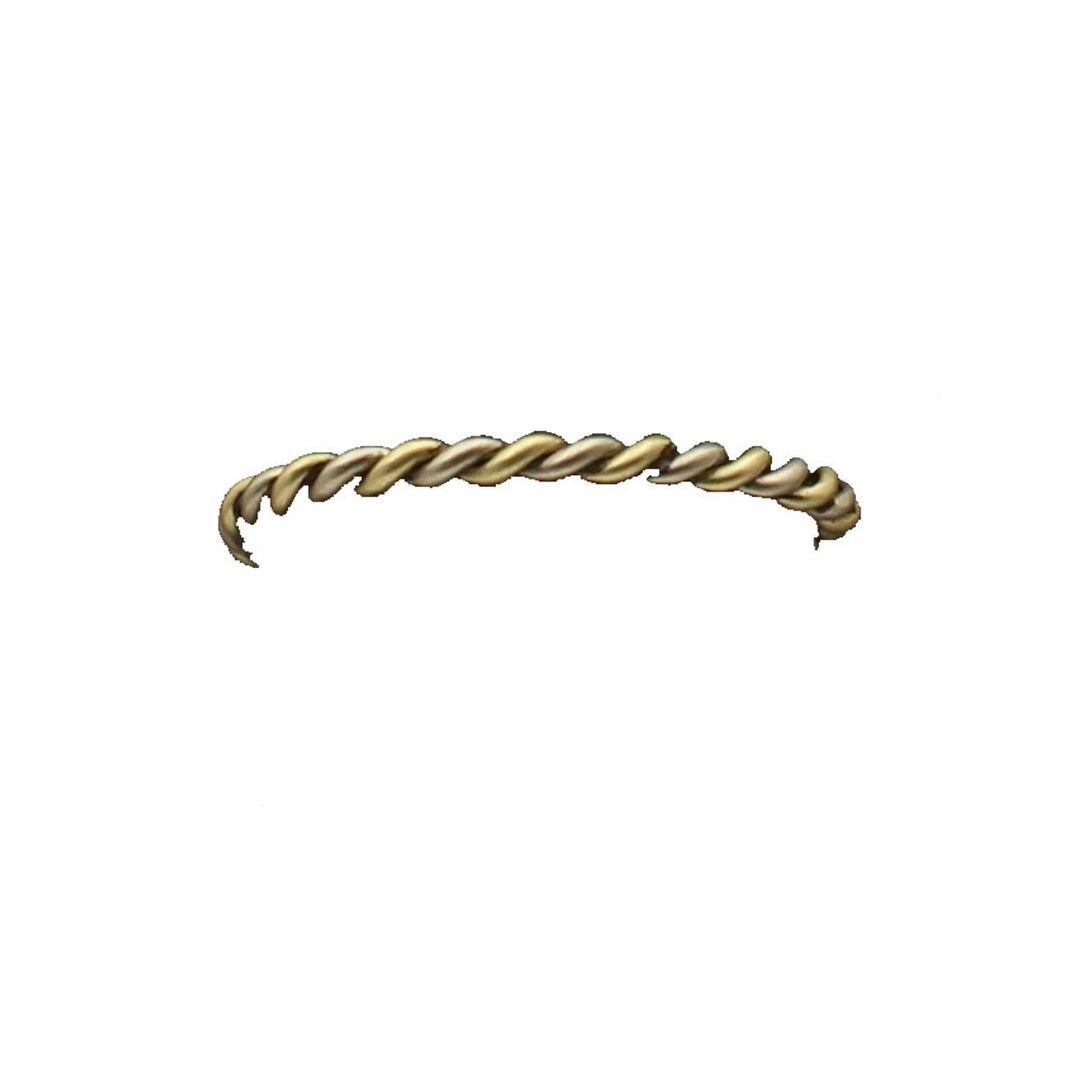 M & F Western Silver Strike Cuff Bracelet