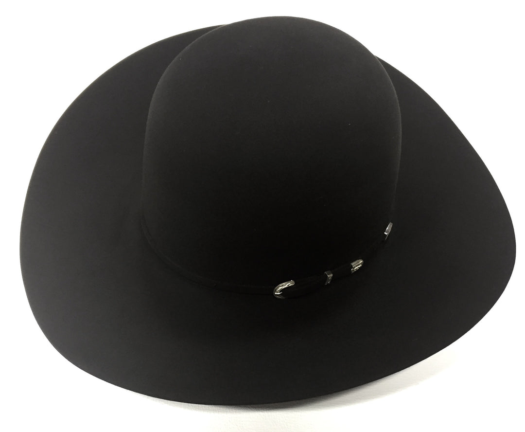 Black 40X 4 1/4 Brim Felt Hat by American Hat Co. - Lazy J Ranch Wear