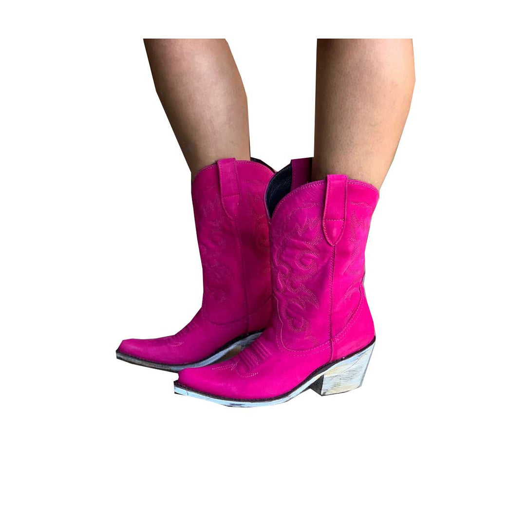 Liberty Black Women's Signature Pink Boots - Fuschia