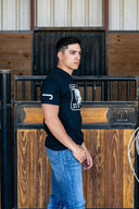 Lazy J Ranch Elevation Short Sleeve T-Shirt - Black-