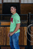 Lazy J Ranch Jughead Short Sleeve T-Shirt - Apple Green-