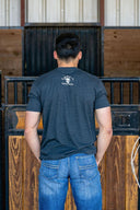 Lazy J Ranch Mexico Elevation Short Sleeve T-Shirt - Charcoal Grey-