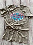 Lazy J Ranch Original Shield T-Shirt - Olive Green-