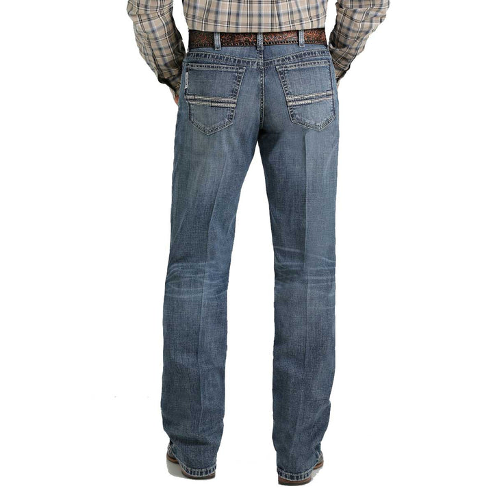 Cinch Men's Relaxed Fit White Label Jeans - Medium Stonewash