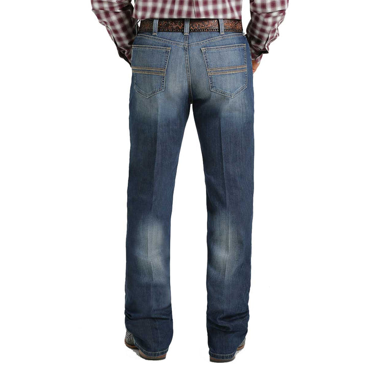 Cinch Jeans Men's Slim Fit Silver Label Jeans - Medium Stonewash