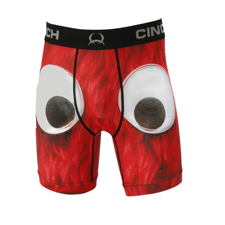 Cinch Men's 6" Monster Boxer Briefs - Red