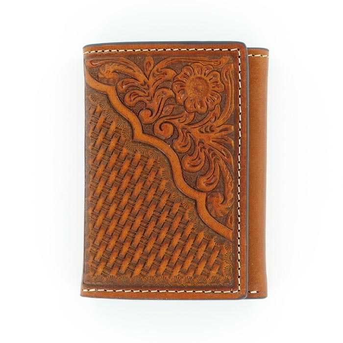Nocona ProSeries Trifold Leather Wallet