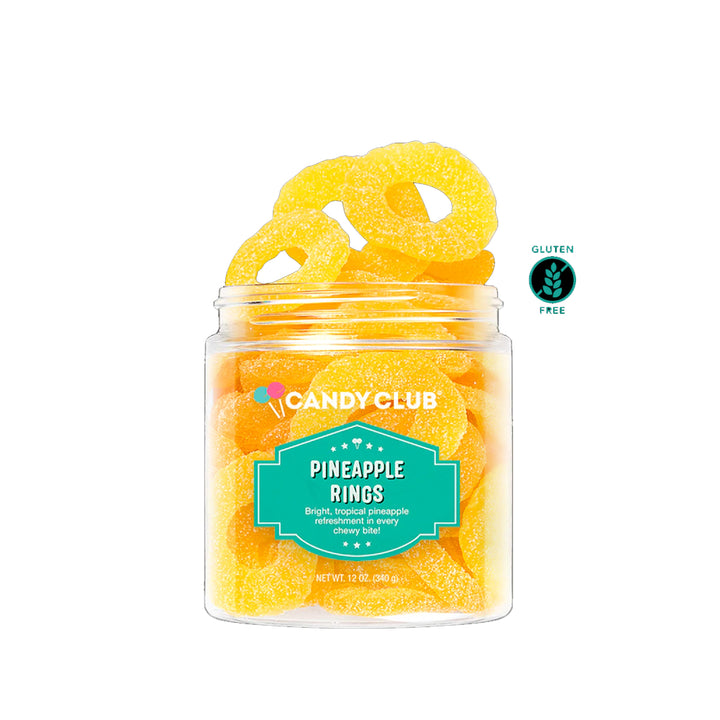 Candy Club Pineapple Rings Gummy Candy