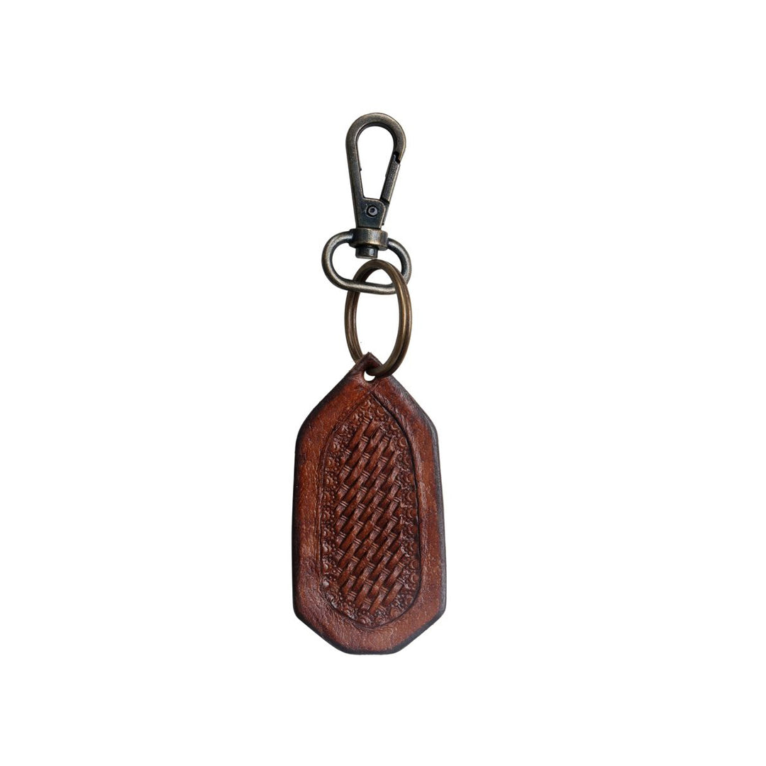 Myra Bag Hand-Tooled Imprint Keychain