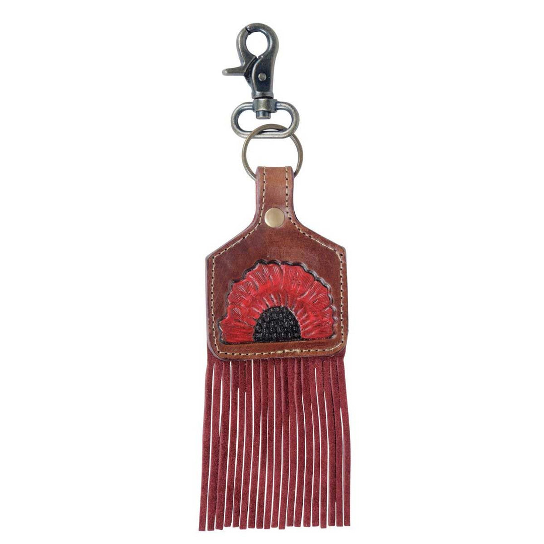 Myra Bag Cointre Leather Keychain