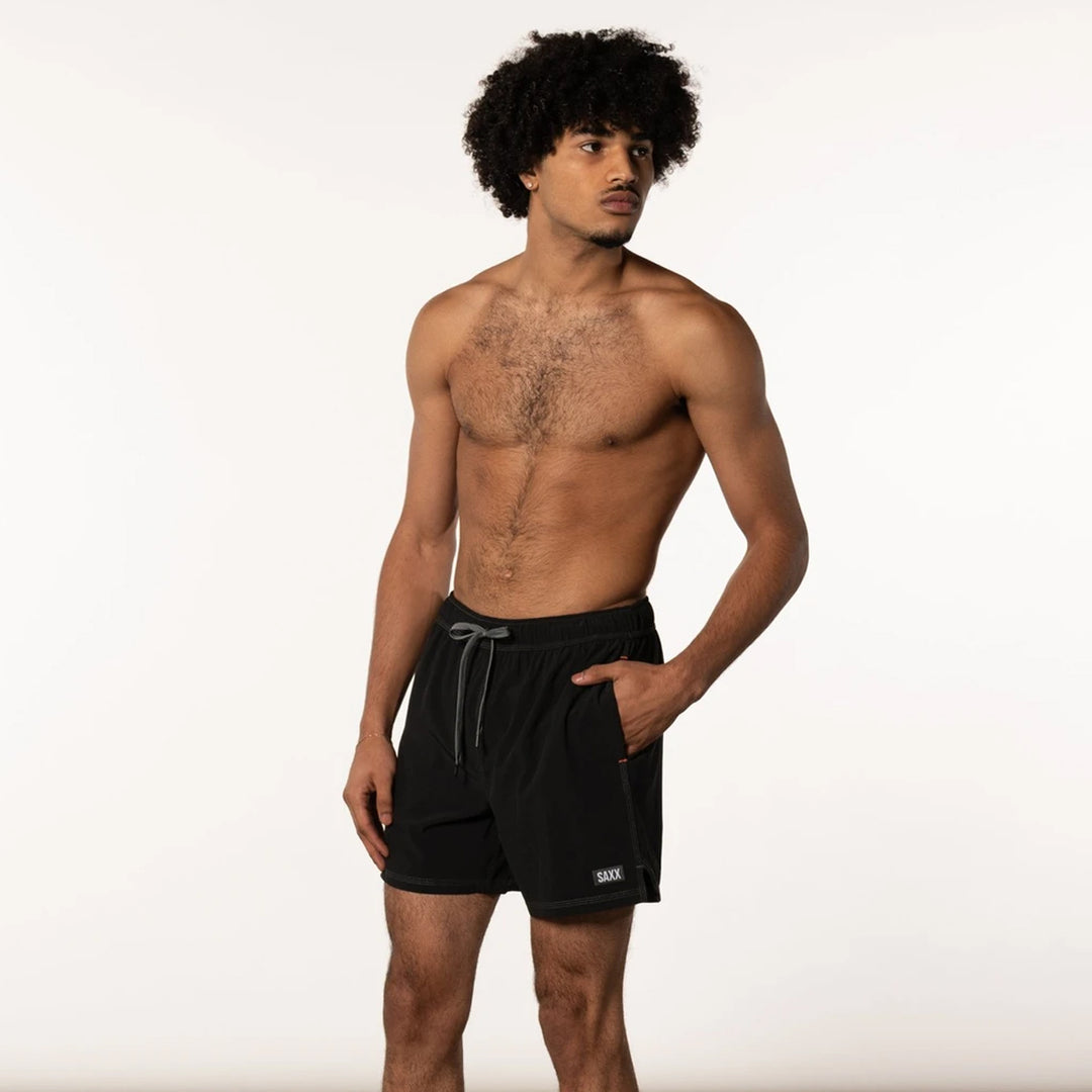 Saxx Men's Betawave 2-in-1 Board Shorts - Black