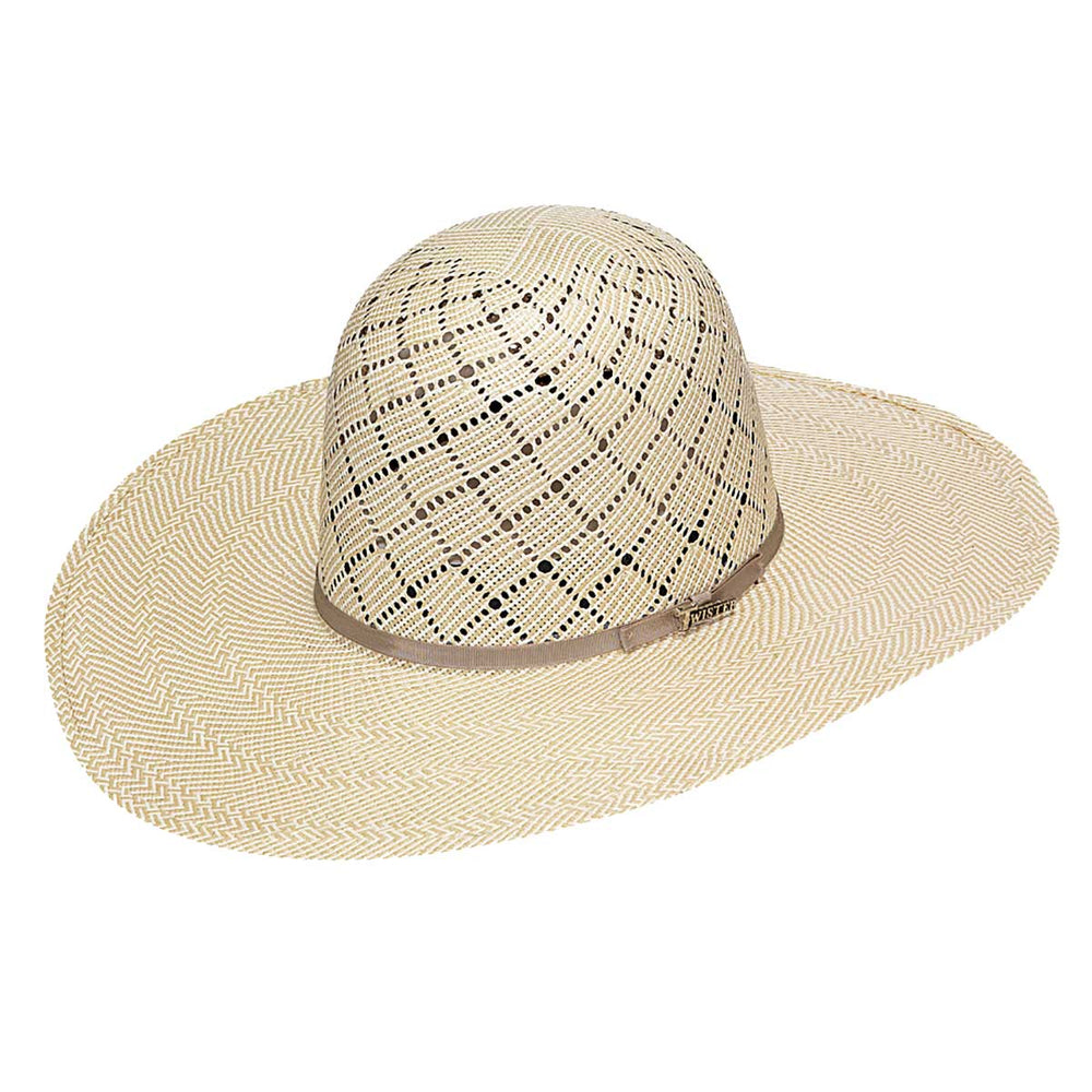 M & F Western Twister 30X Shantung Straw Hat