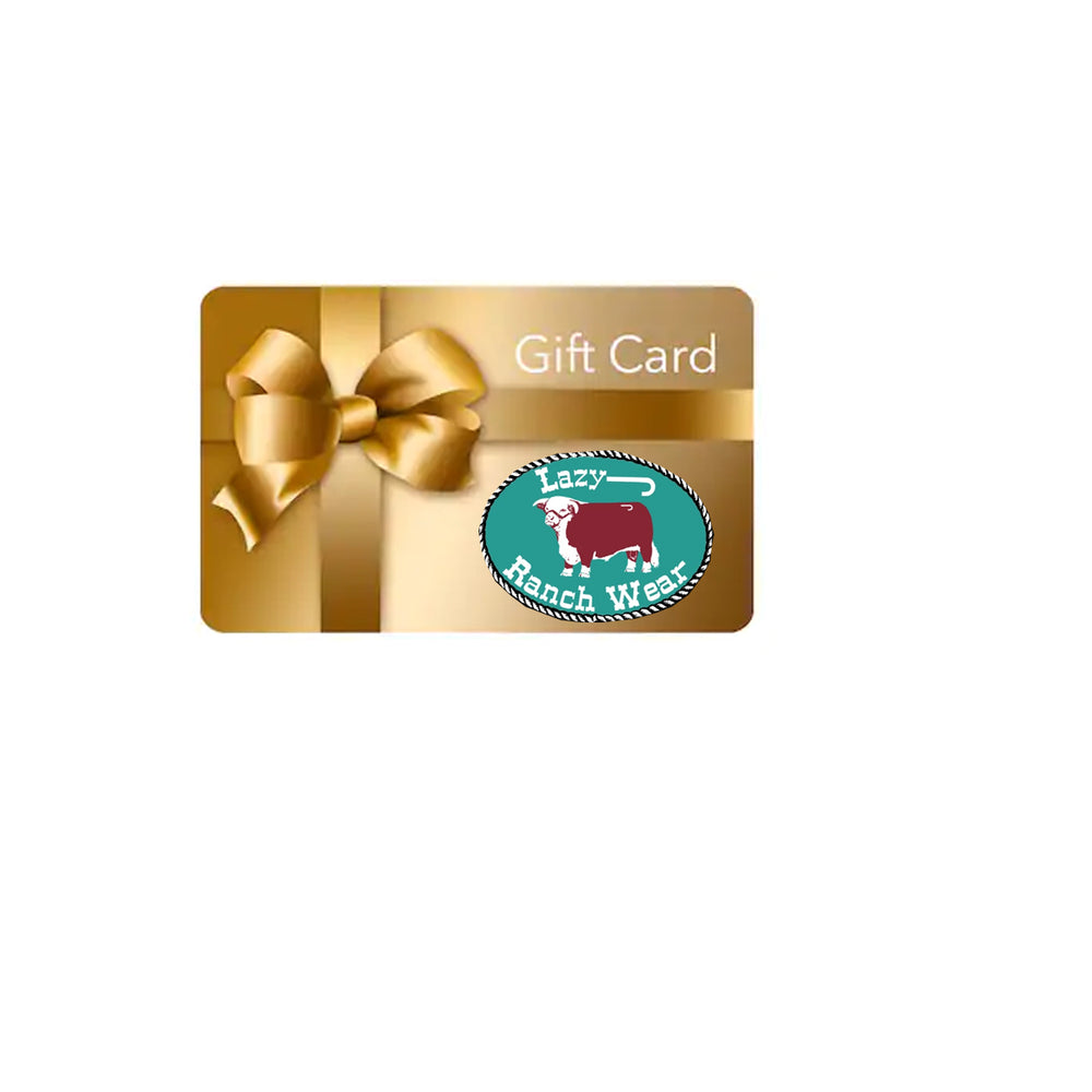 Lazy J Gift Card-Greeting Cards-