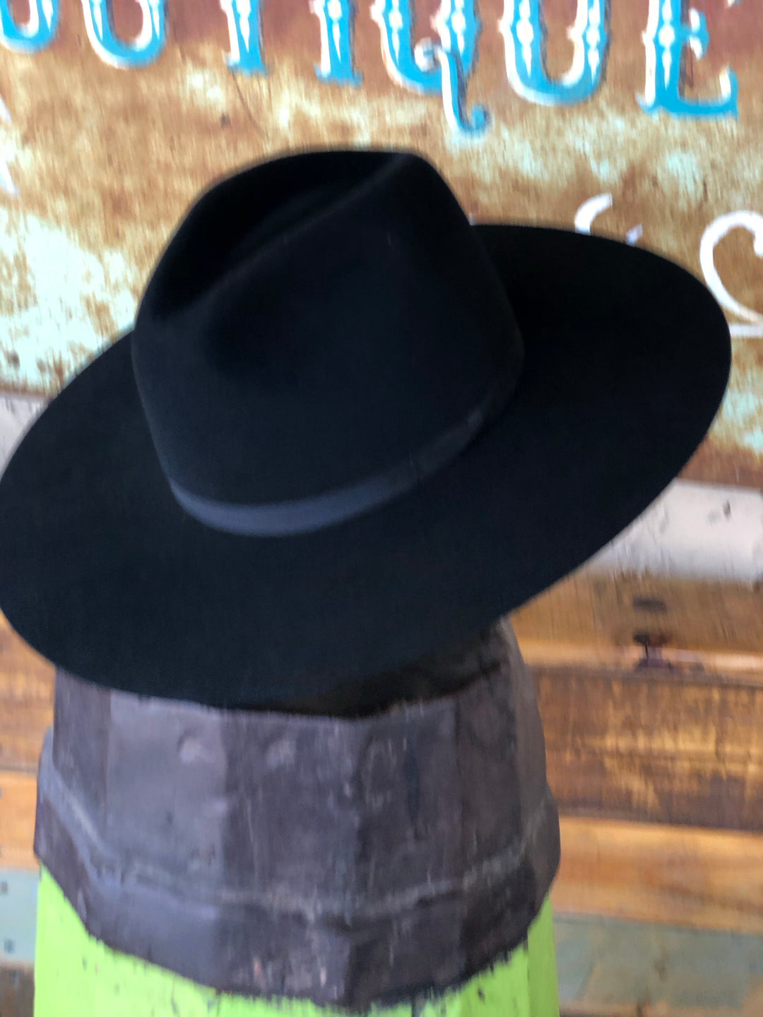 Rodeo King 7X Black Women's Felt Hat