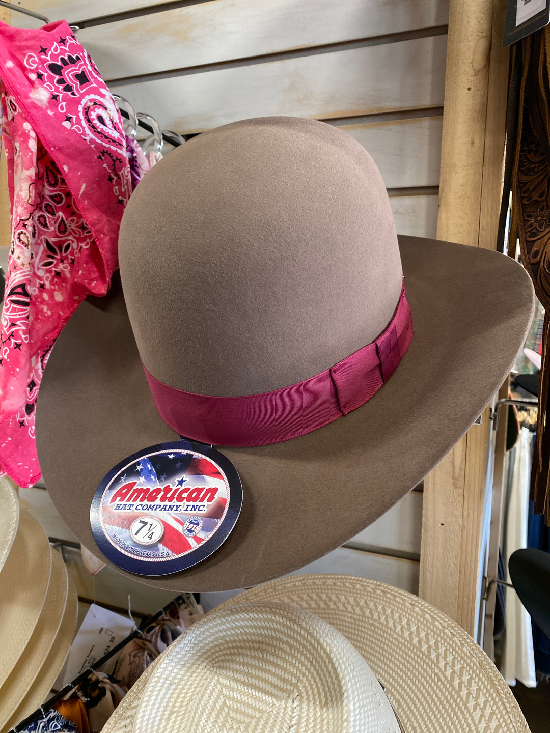 7X American Pecan Felt Hat