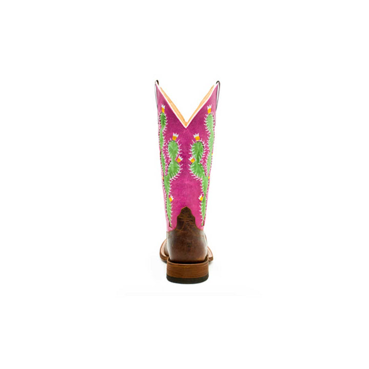 Macie Bean Women's Prickled Pink Boots - Toast Bison